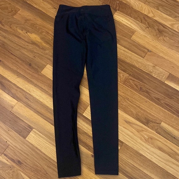 Athleta Girls Black High Rise Leggings Size L - Picture 7 of 8